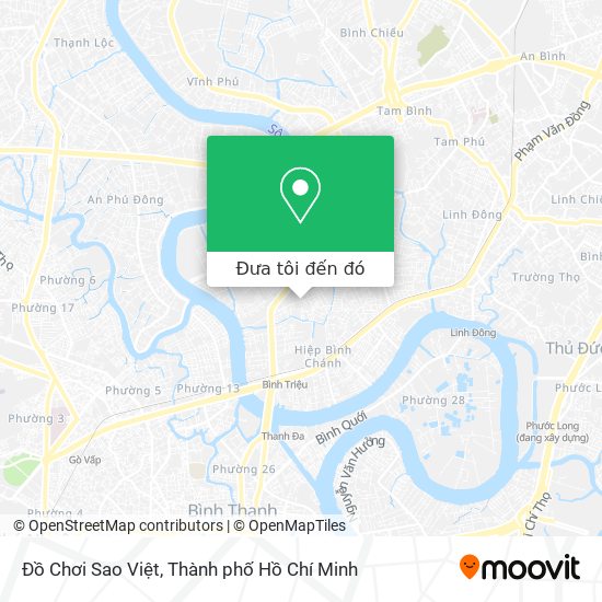 Bản đồ Đồ Chơi Sao Việt