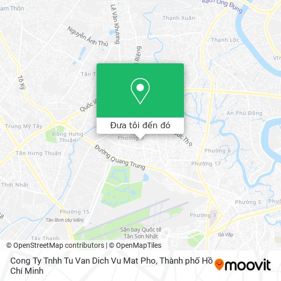 Bản đồ Cong Ty Tnhh Tu Van Dich Vu Mat Pho