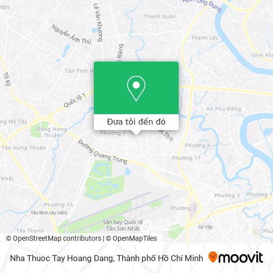 Bản đồ Nha Thuoc Tay Hoang Dang