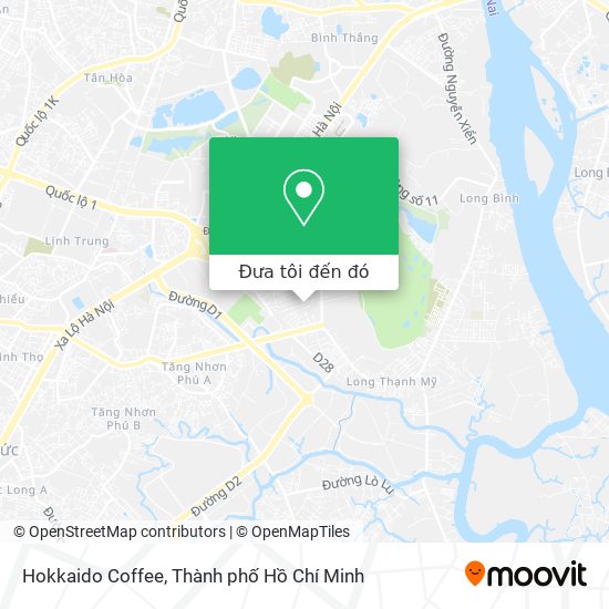 Bản đồ Hokkaido Coffee
