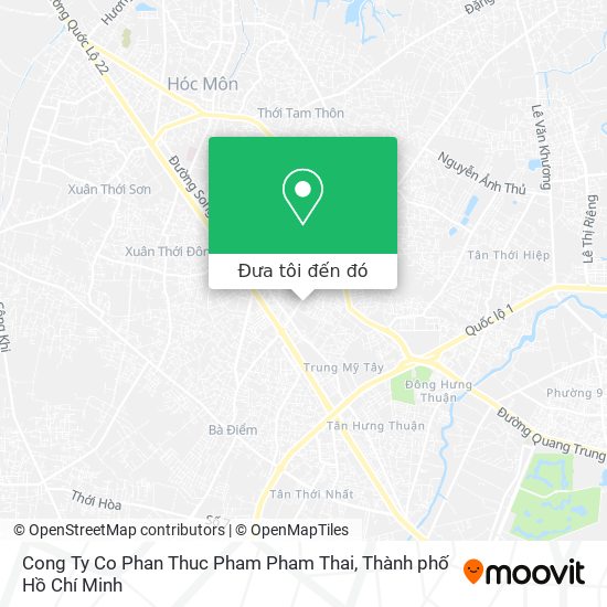 Bản đồ Cong Ty Co Phan Thuc Pham Pham Thai
