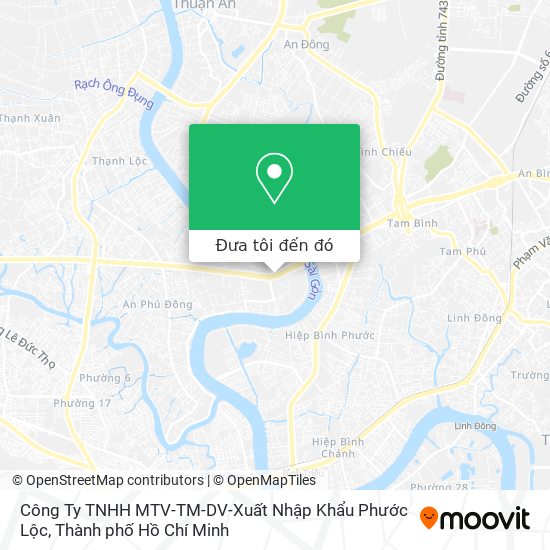 Bản đồ Công Ty TNHH MTV-TM-DV-Xuất Nhập Khẩu Phước Lộc