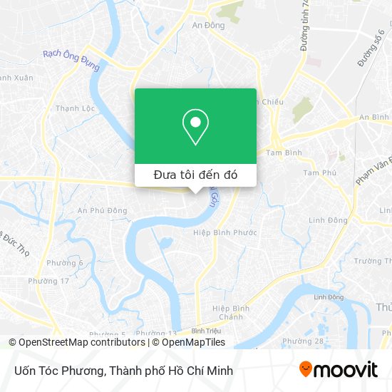 Bản đồ Uốn Tóc Phương