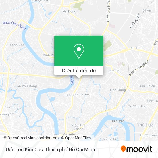 Bản đồ Uốn Tóc Kim Cúc
