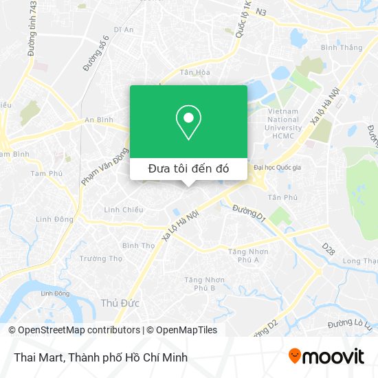 Bản đồ Thai Mart