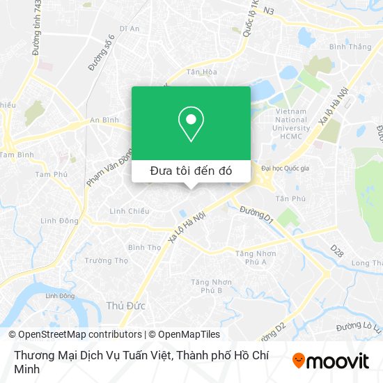 Bản đồ Thương Mại Dịch Vụ Tuấn Việt