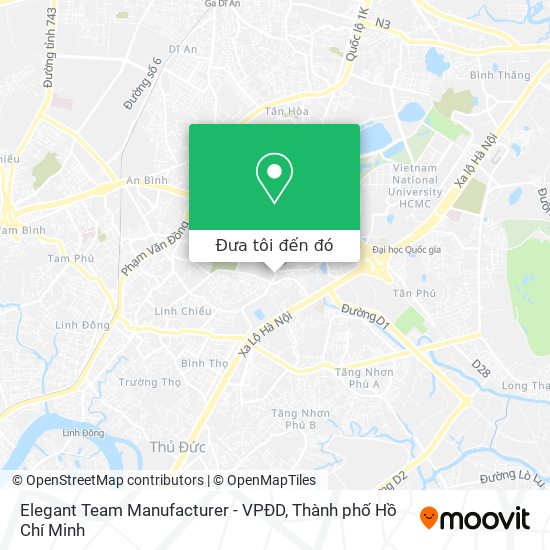 Bản đồ Elegant Team Manufacturer - VPĐD