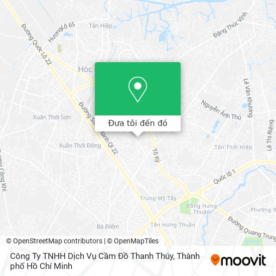 Bản đồ Công Ty TNHH Dịch Vụ Cầm Đồ Thanh Thúy