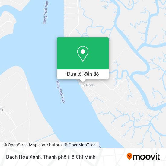 Bản đồ Bách Hóa Xanh