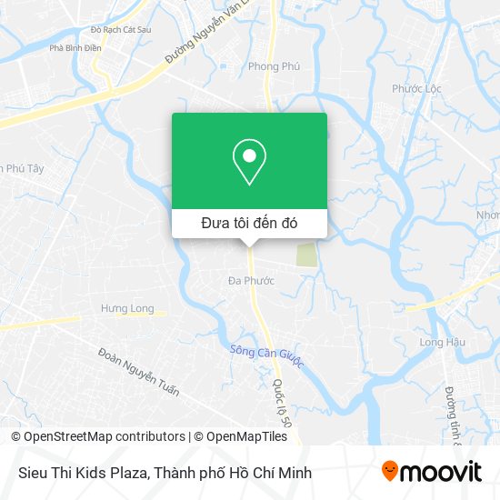 Bản đồ Sieu Thi Kids Plaza