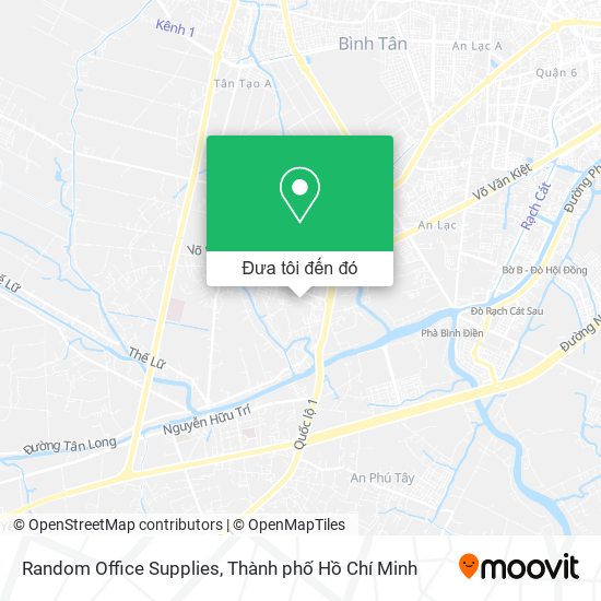 Bản đồ Random Office Supplies