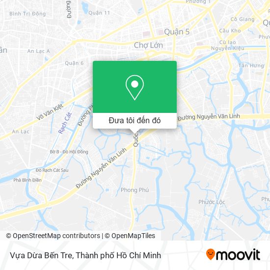 Bản đồ Vựa Dừa Bến Tre
