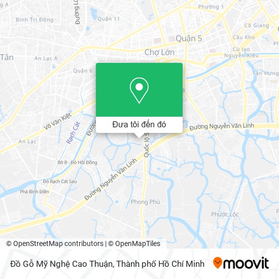 Bản đồ Đồ Gỗ Mỹ Nghệ Cao Thuận