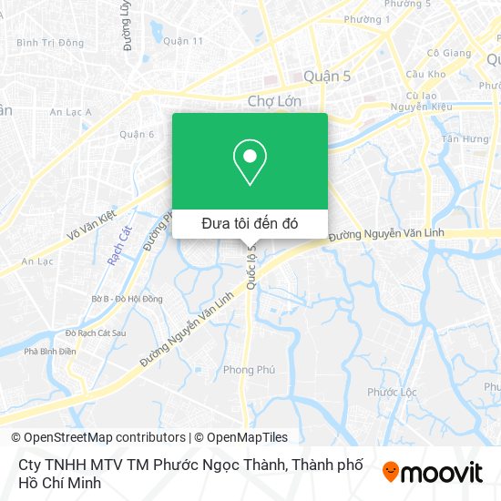 Bản đồ Cty TNHH MTV TM Phước Ngọc Thành