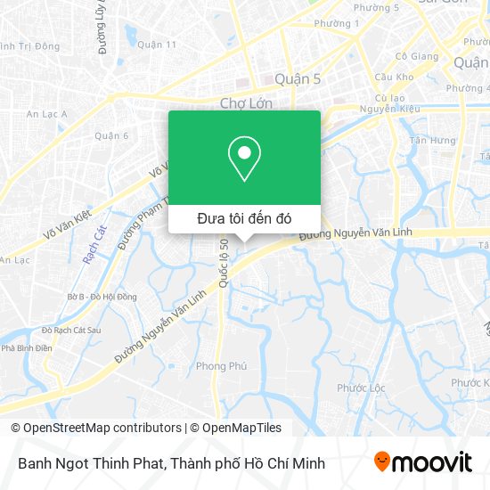 Bản đồ Banh Ngot Thinh Phat