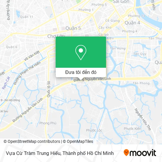 Bản đồ Vựa Cừ Tràm Trung Hiếu