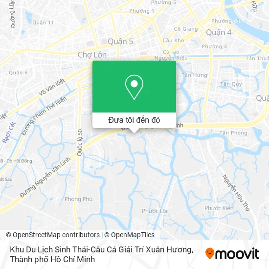 Bản đồ Khu Du Lịch Sinh Thái-Câu Cá Giải Trí Xuân Hương