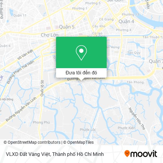 Bản đồ VLXD Đất Vàng Việt