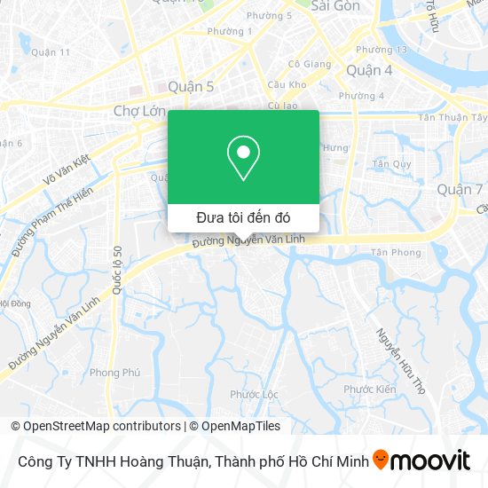 Bản đồ Công Ty TNHH Hoàng Thuận