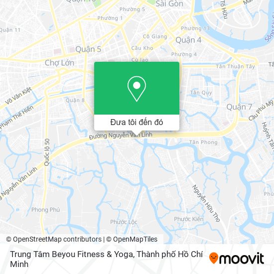 Bản đồ Trung Tâm Beyou Fitness & Yoga