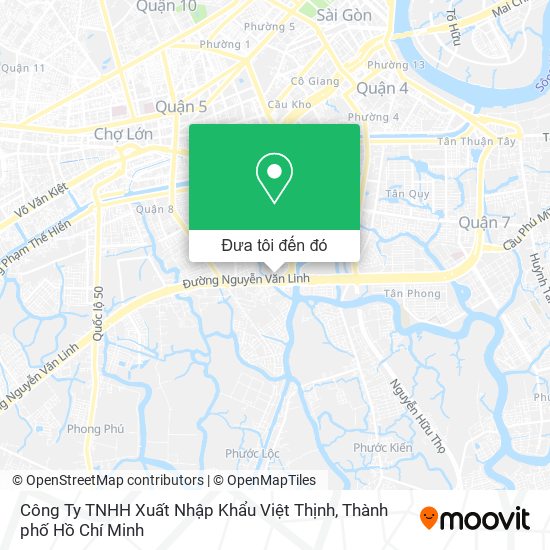 Bản đồ Công Ty TNHH Xuất Nhập Khẩu Việt Thịnh