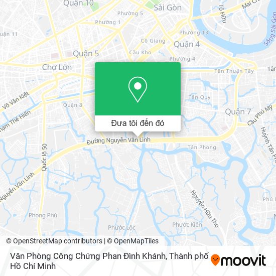 Bản đồ Văn Phòng Công Chứng Phan Đình Khánh