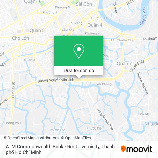 Bản đồ ATM Commonwealth Bank - Rmit Uvernisity