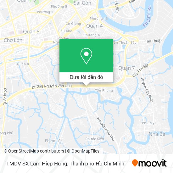 Bản đồ TMDV SX Lâm Hiệp Hưng