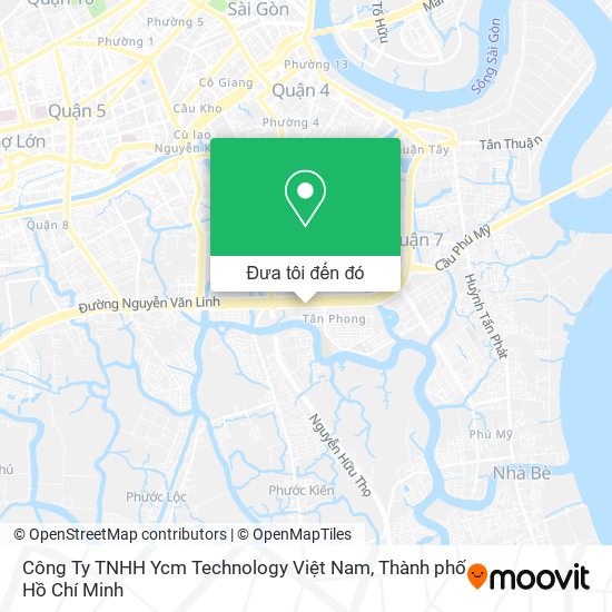 Bản đồ Công Ty TNHH Ycm Technology Việt Nam