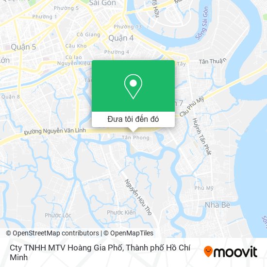 Bản đồ Cty TNHH MTV Hoàng Gia Phố