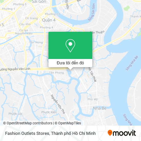 Bản đồ Fashion Outlets Stores