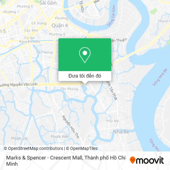 Bản đồ Marks & Spencer - Crescent Mall