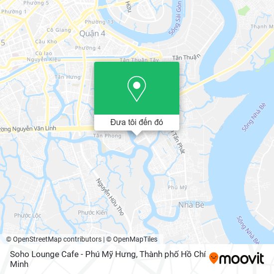 Bản đồ Soho Lounge Cafe - Phú Mỹ Hưng