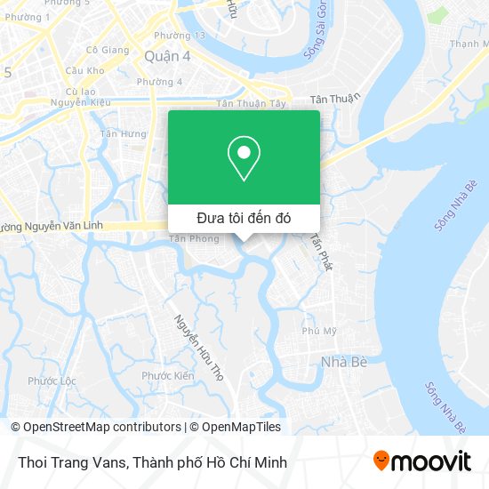 Bản đồ Thoi Trang Vans