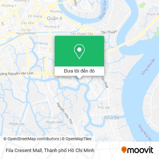 Bản đồ Fila Cresent Mall