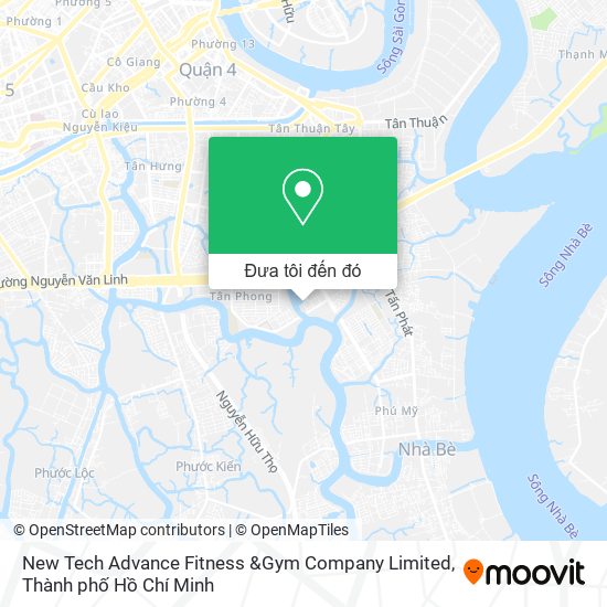 Bản đồ New Tech Advance Fitness &Gym Company Limited