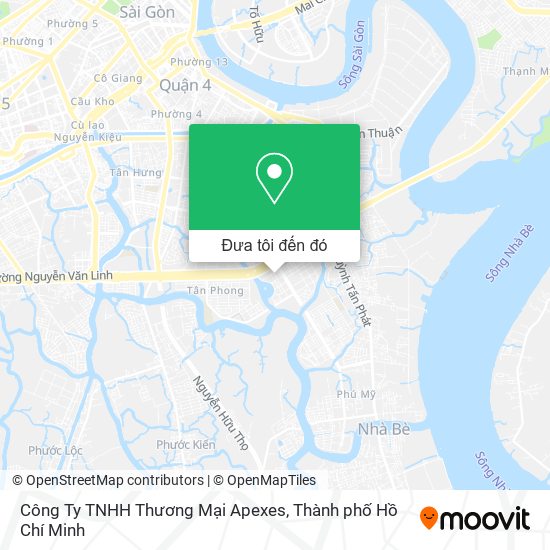 Bản đồ Công Ty TNHH Thương Mại Apexes