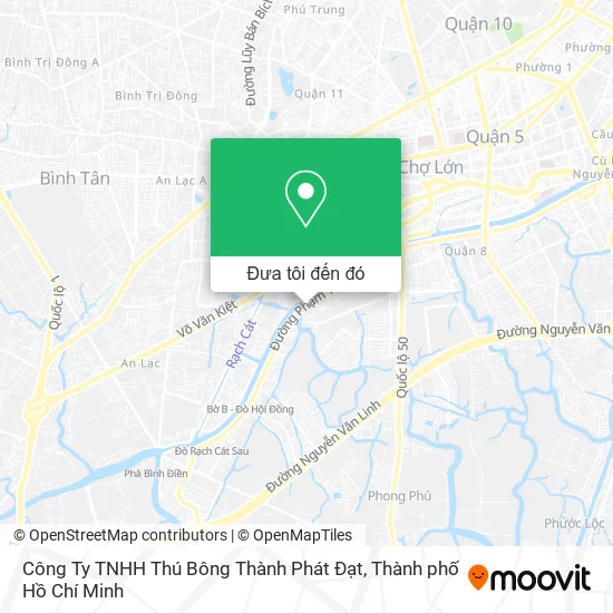 Bản đồ Công Ty TNHH Thú Bông Thành Phát Đạt