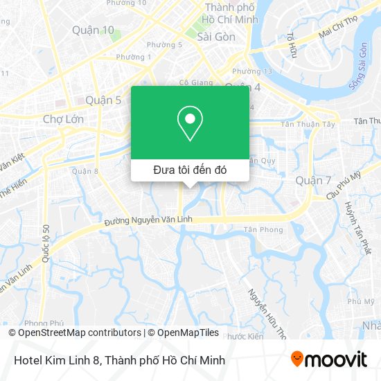 Bản đồ Hotel Kim Linh 8