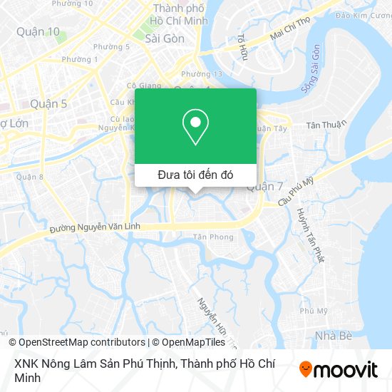 Bản đồ XNK Nông Lâm Sản Phú Thịnh