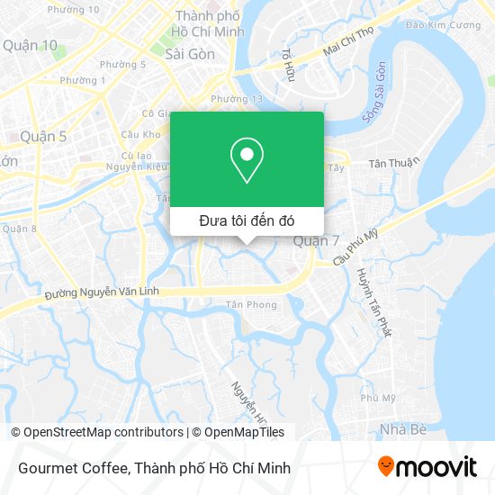 Bản đồ Gourmet Coffee