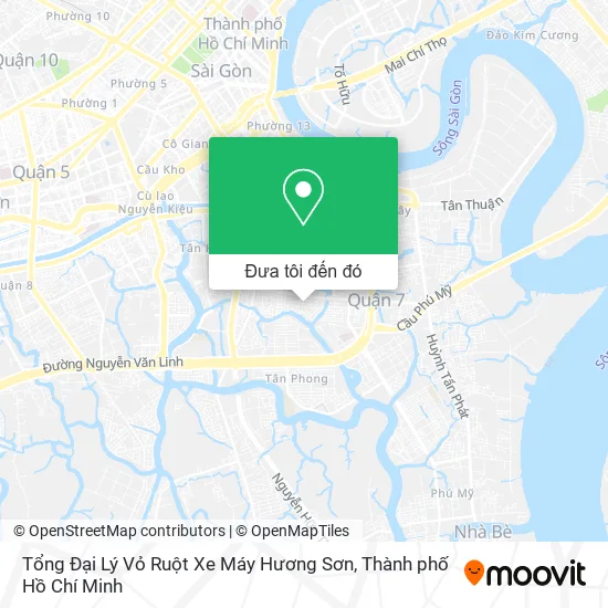 Bản đồ Tổng Đại Lý Vỏ Ruột Xe Máy Hương Sơn
