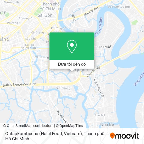 Bản đồ Ontapkombucha (Halal Food, Vietnam)