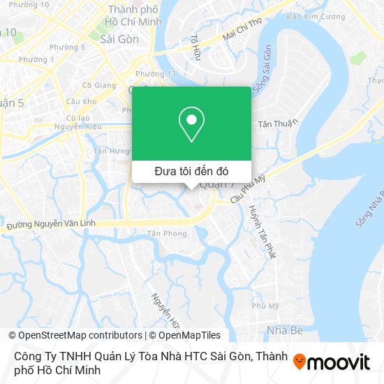 Bản đồ Công Ty TNHH Quản Lý Tòa Nhà HTC Sài Gòn