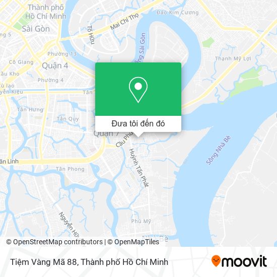 Bản đồ Tiệm Vàng Mã 88