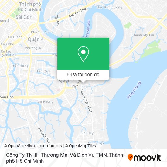 Bản đồ Công Ty TNHH Thương Mại Và Dịch Vụ TMN