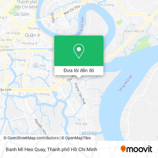 Bản đồ Banh Mi Heo Quay