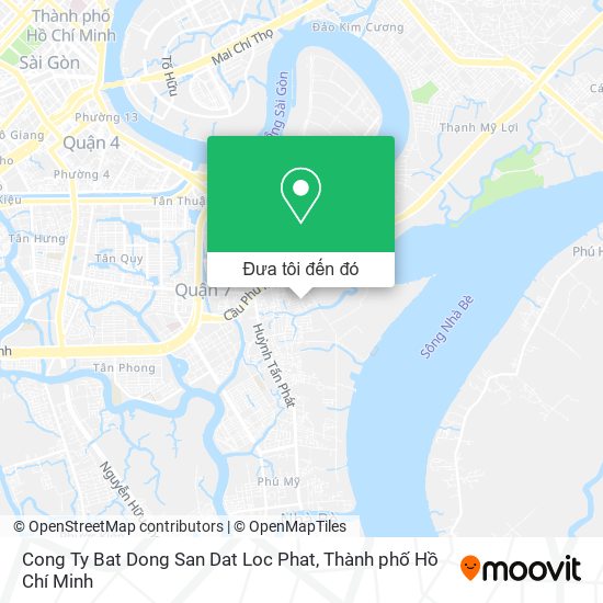 Bản đồ Cong Ty Bat Dong San Dat Loc Phat