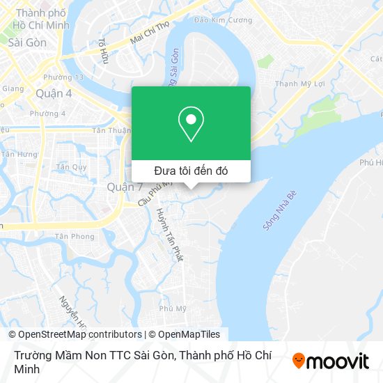 Bản đồ Trường Mầm Non TTC Sài Gòn