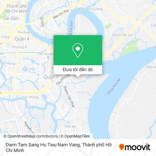 Bản đồ Diem Tam Sang Hu Tieu Nam Vang
